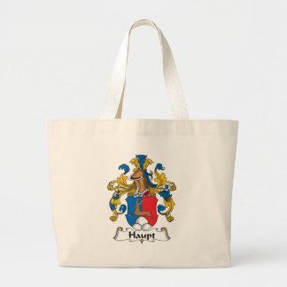Bolso De Tela Gigante Escudo de la familia de Haupt