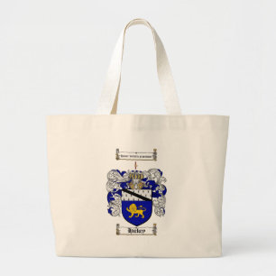 BOLSO DE TELA GIGANTE ESCUDO DE LA FAMILIA DE HICKEY - ESCUDO DE ARMAS