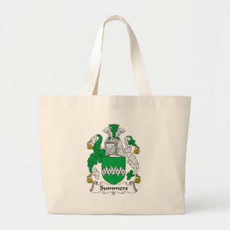 Bolso De Tela Gigante Escudo de la familia de los veranos