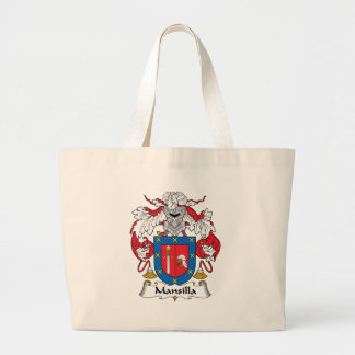 Bolso De Tela Gigante Escudo de la familia de Mansilla