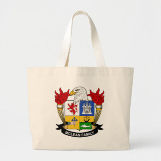 Bolso De Tela Gigante Escudo de la familia de McLean