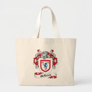 Bolso De Tela Gigante Escudo de la familia de McLeish