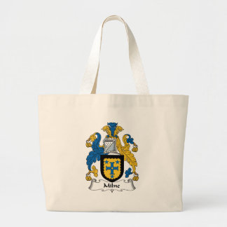 Bolso De Tela Gigante Escudo de la familia de Milne
