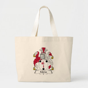 Bolso De Tela Gigante Escudo de la familia de Morse