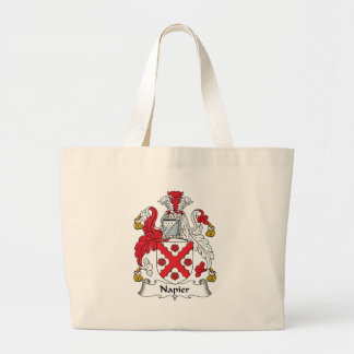 Bolso De Tela Gigante Escudo de la familia de Napier