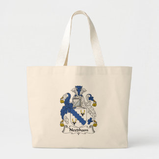 Bolso De Tela Gigante Escudo de la familia de Needham