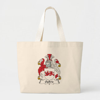 Bolso De Tela Gigante Escudo de la familia de Ogilvie