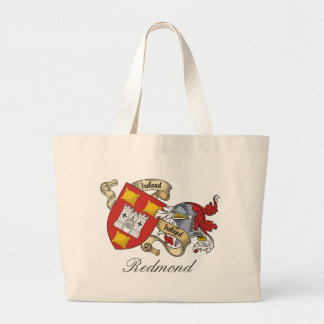 Bolso De Tela Gigante Escudo de la familia de Redmond