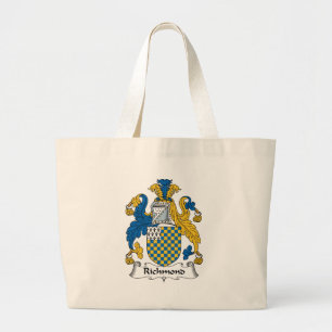 Bolso De Tela Gigante Escudo de la familia de Richmond