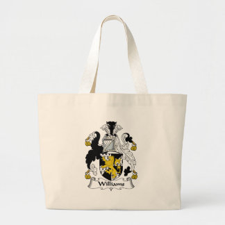 Bolso De Tela Gigante Escudo de la familia de Williams