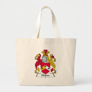 Bolso De Tela Gigante Escudo de la familia de Wilton