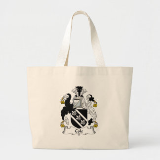 Bolso De Tela Gigante Escudo de la familia del col