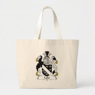Bolso De Tela Gigante Escudo de la familia del lago