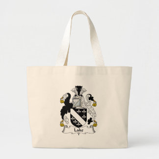 Bolso De Tela Gigante Escudo de la familia del lago