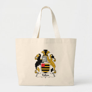 Bolso De Tela Gigante Escudo de la familia del Tallon