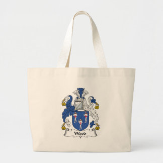 Bolso De Tela Gigante Escudo de madera de la familia