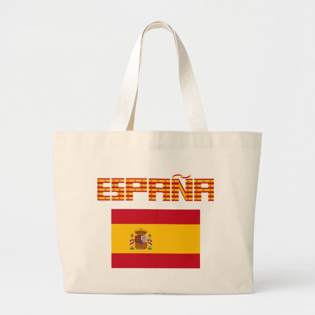 Bolso De Tela Gigante España - bandera/España - Bandera (Frente)