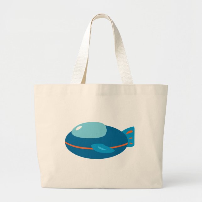 Bolso De Tela Gigante Espectro (Frente)