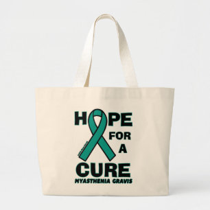 Bolso De Tela Gigante Esperanza De Una Cura... Myasthenia Gravis