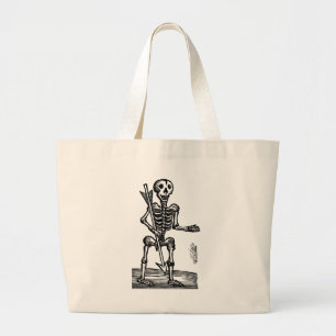 Bolso De Tela Gigante Esqueleto de la Muerte