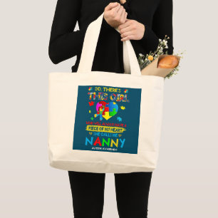Bolso De Tela Gigante Esta Chica me llama "patetismo nana"
