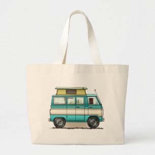 Bolso De Tela Gigante Estallido Van superior Camper