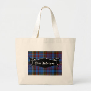 Bolso De Tela Gigante Estandarte del Clan Anderson