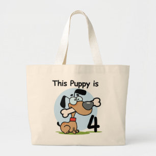 Bolso De Tela Gigante Este cachorro camisetas y regalos de cumpleaños
