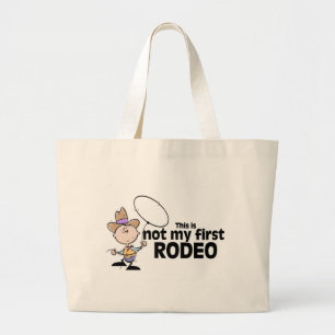 Bolso De Tela Gigante Éste no es mi primer rodeo