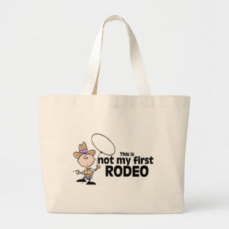 Bolso De Tela Gigante Éste no es mi primer rodeo