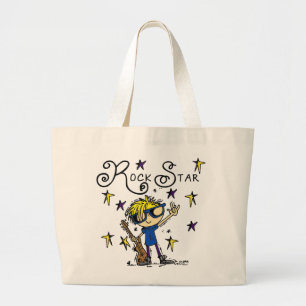 Bolso De Tela Gigante Estrella de rock de Blond Boy