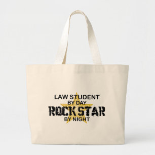 Bolso De Tela Gigante Estrella del rock del estudiante de Derecho