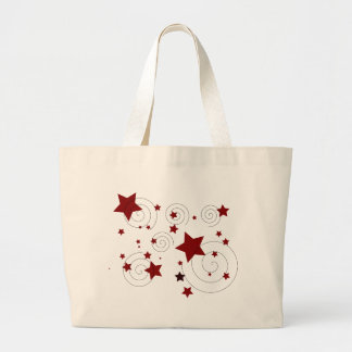 Bolso De Tela Gigante Estrellas