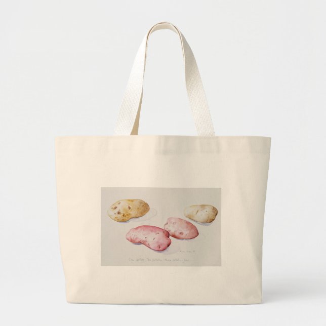 Bolso De Tela Gigante Estudio 1993 de la patata (Frente)