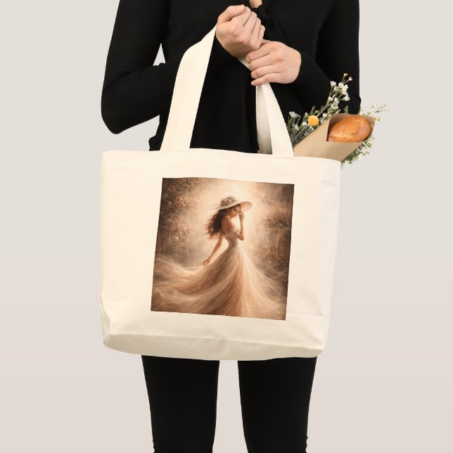 Bolso De Tela Gigante Ethereal Slavic Water Nymph Tote Bag Boho (Anverso (producto))