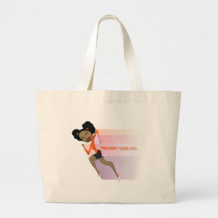 Bolso De Tela Gigante etiqueta