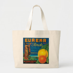 Bolso De Tela Gigante Eureka Florida Citrus Fruit