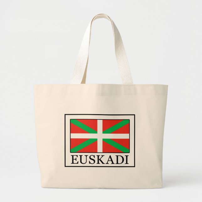 Bolso De Tela Gigante Euskadi (Frente)