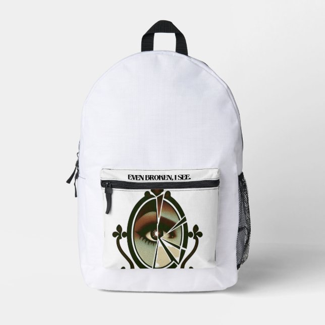 Bolso De Tela Gigante Even Broken, I See | Emotion (Anverso)