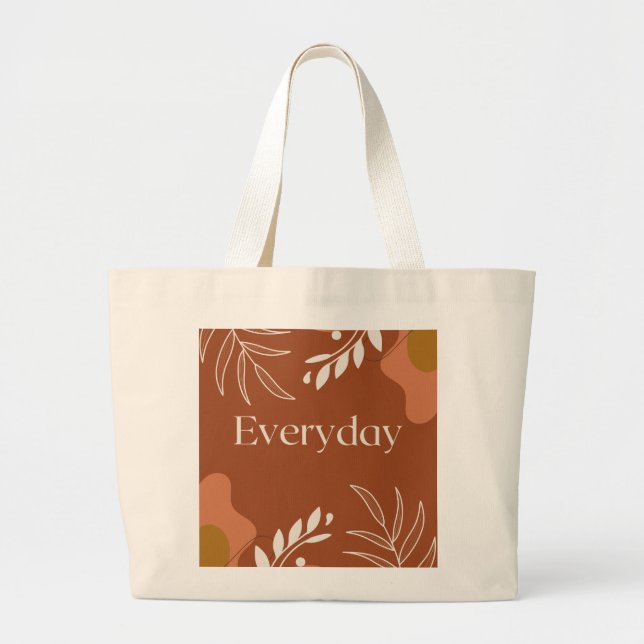 BOLSO DE TELA GIGANTE EVERYD4Y (Frente)