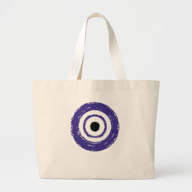 Bolso De Tela Gigante Evil Eye t-shirt (Frente)