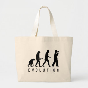Bolso De Tela Gigante Evolución: Birder