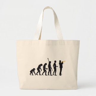 Bolso De Tela Gigante evolution trumpet player