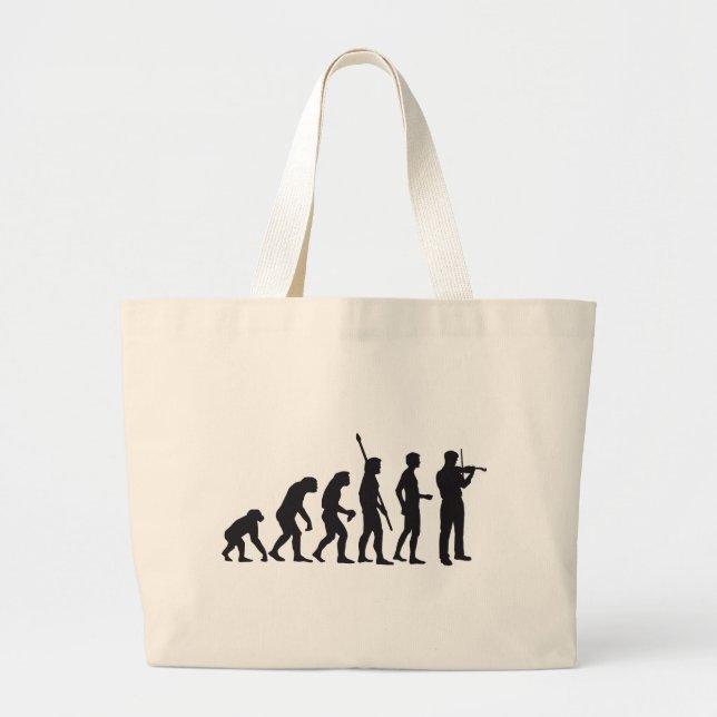 Bolso De Tela Gigante evolution violin (Frente)