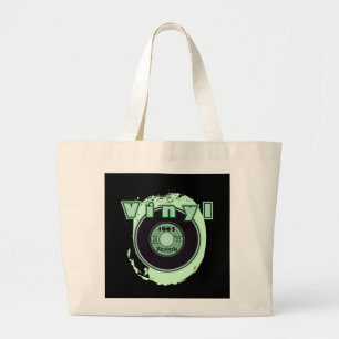 Bolso De Tela Gigante Expediente 1965 del VINILO 45 RPM