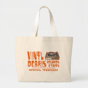 Bolso De Tela Gigante Expedientes de la ruina del vinilo