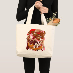 Bolso De Tela Gigante Explosion of Frozen Flavors
