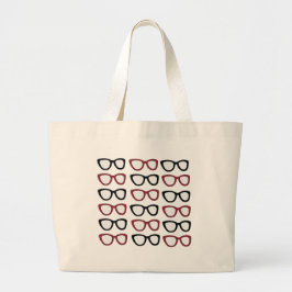 Bolso De Tela Gigante Eyeglasses Spectacles Specs Glasses