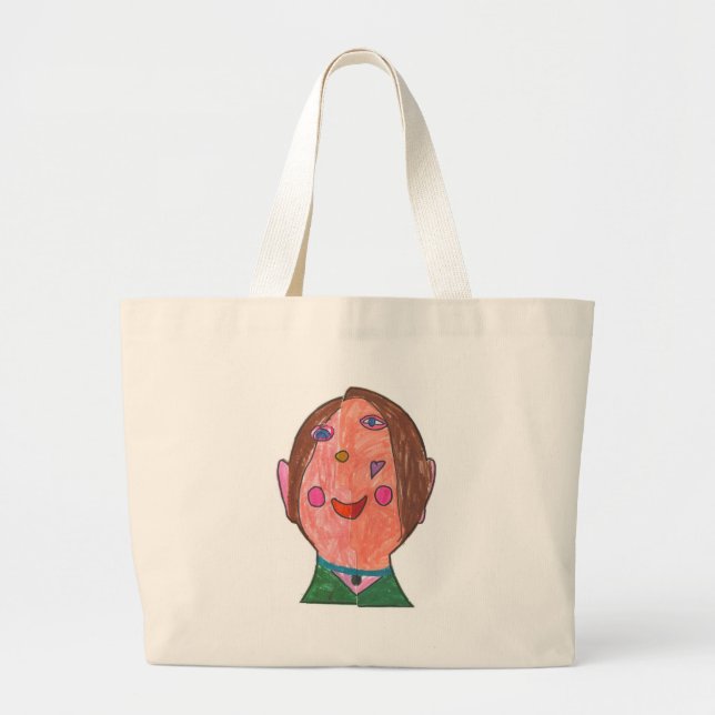 Bolso De Tela Gigante F Caldwell-Máxima (Frente)