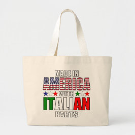 Bolso De Tela Gigante Fabricado en Estados Unidos con piezas italianas